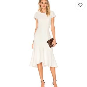 New never worn XS/P Amanda Uprichard white dress
